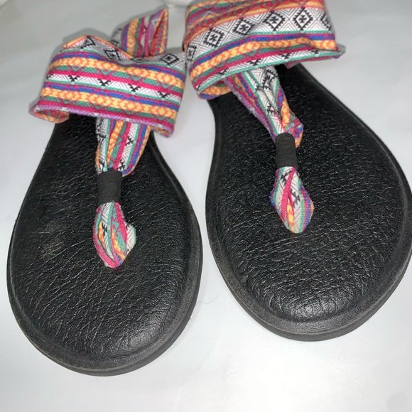 Sanuk Womens Yoga Sling 2 Prints Slip Ons - Picture 7 of 9